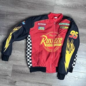 Spirit Halloween Cars Adult Lightning McQueen jacket